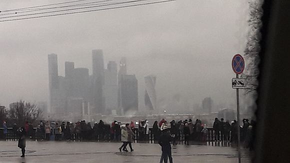 Январь в Москве