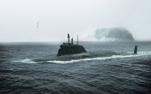 Уходит в море субмарина...