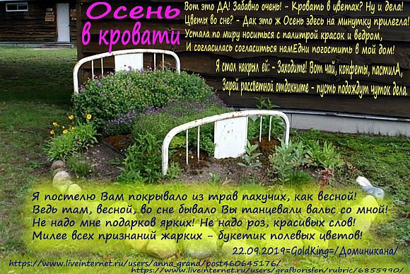 Осень в кровати!